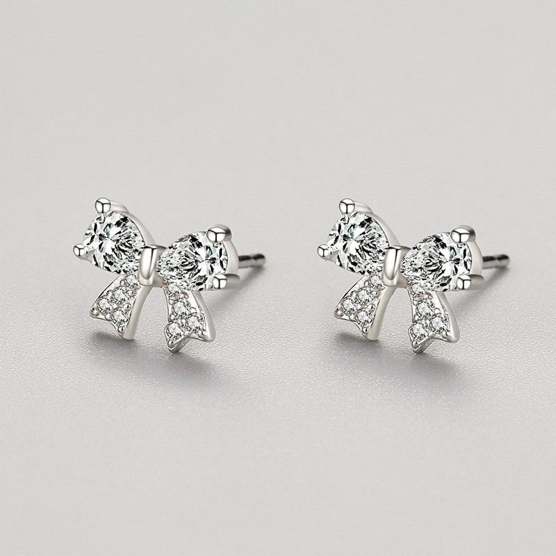 Tancise 925 Sterling Silver Zircon Earrings Drop Earrings For Women Wedding Party Gifts
