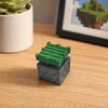 Baizihuahu Pixel Block Model, 3D Printed One-Piece Decompression Toy, Mechanical Pressing Structure Crisp Rebound Stress Relief