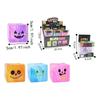 Cartoon Face Squishy Toy Transparent Design Fidget Toy Funny Face Ice Cube Toy  Desk Decor