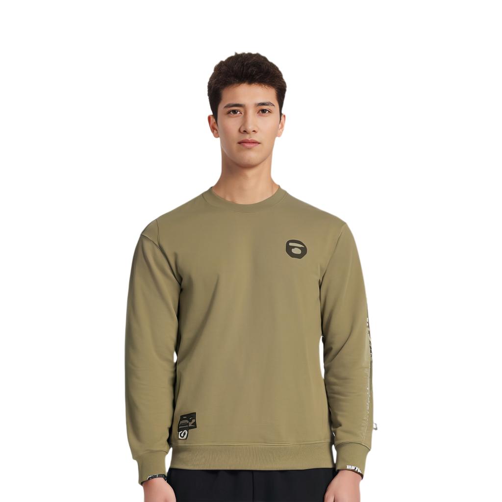 Aape Sweatshirts Men's Crew Neck Moderate Regular AAPSWMA307XXL