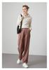 Women's Thickened Cashmere Knitwear: Zipper Lapel, Loose Fit Long Sleeve Sweater for Autumn/Winter