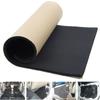 1Pc 30*50Cm Auto Adesivo Cotone Schiuma Isolante Auto Insonorizzante Morbido