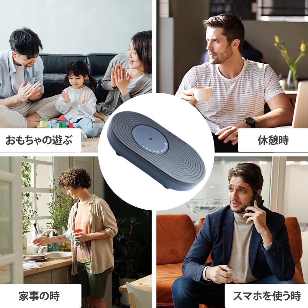 Mouse Mover for Telework, Keeps Your Mouse Moving, Undetectable, Mouse Jiggler with OnOff Switch and Random Interval Timer, Automatically Moves Your