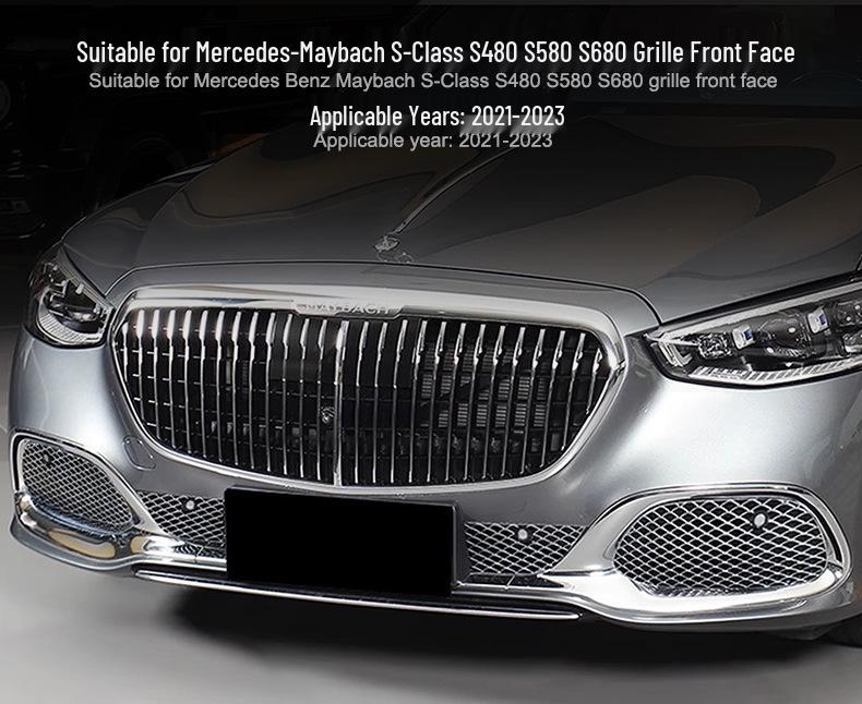 Mercedes-Benz S-Class Maybach W223 Chrome Grille for S480, S580, S680