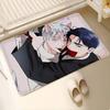 So Lovely You Manga Door Mat Anti-slip Absorb Water Long Strip Cushion Bedroon Mat Bedside Mats