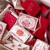 52Pcs Retro Stationary Letter Paper and Envelopes Set Tiny Heart Shape Envelope For Wedding Birthday Valentines Day