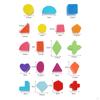 Colorful Geometric Blocks Sorting Box Puzzle for Kids - Fun Learning Toy