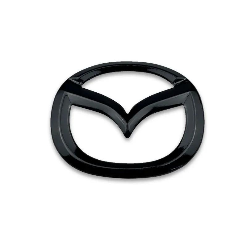 2025 Hot 1pc ABS Car Steering Wheel Center Emblem Sticker for Mazda 3 CX3 CX4 CX5 CX7 CX8 CX9 CX30 RX7 Atenza Axela Interior Dec