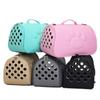 Pure Color Travel Pet Bag Carrier Cat Bag Breathable Folding Small Dog Outdoor Single Shoulder Bag Pet Carrying