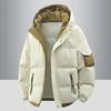 Winter thickened hooded cotton-padded men's jacket warm loose youth flow bread clothes cold-proof cotton-padded jacket
