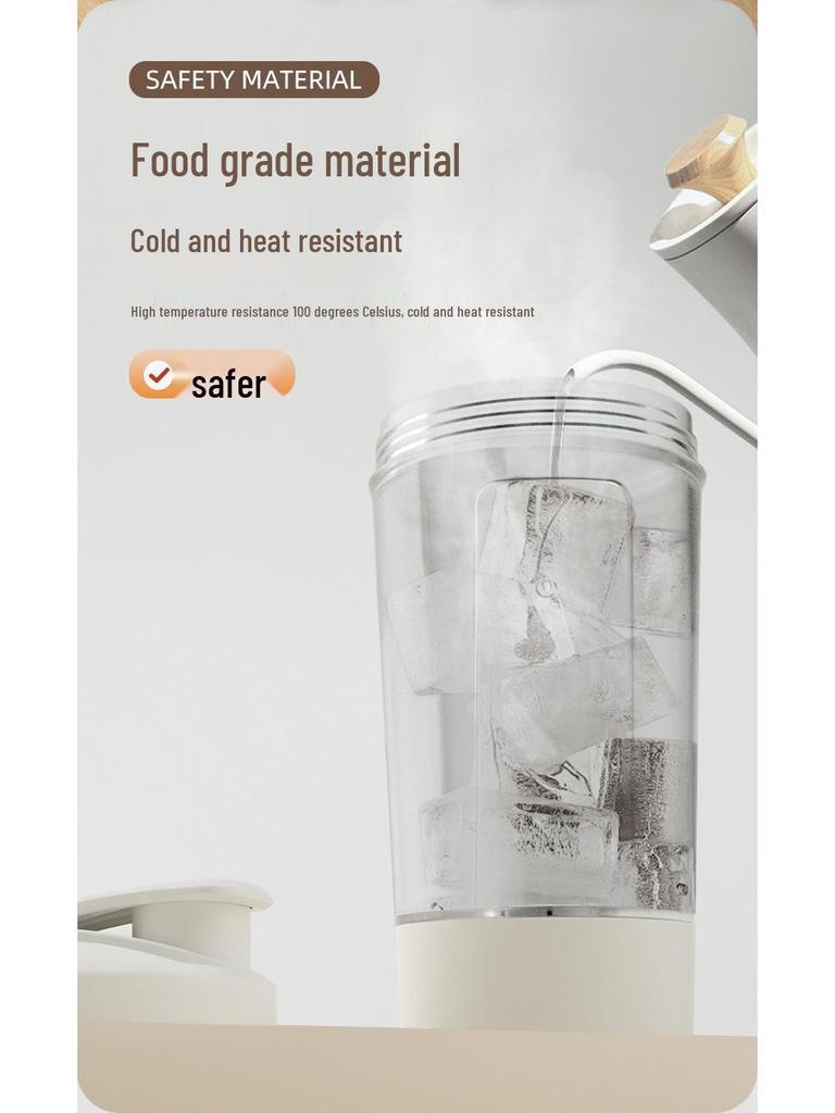 One-Button Electric Stirring Cup: Food-Grade, Automatic Shaker for Coffee, Milk, and Fitness Drinks