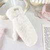 Winter Plush Thickened Warm Gloves - Cute, Fashionable, Windproof Mittens for Students