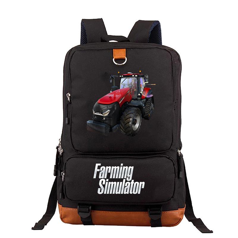 Game Merchandise Printed Backpack Campus Student School Bag College Style Leisure Travel Large Capacity