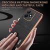 AZNS For Honor X60i 5G Case Electroplating Crocodile Texture PU+TPU Phone Cover