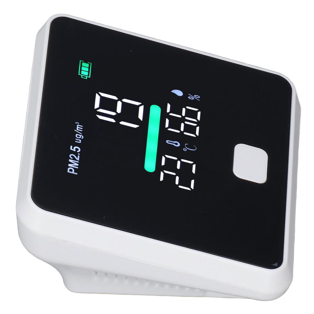 PM2.5 Monitor Meter Indoor Temperature Humidity Detector High Accuracy Portable for Home Travel