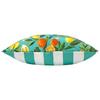 Evans Lichfield Orange Blossom Square Outdoor Cushion Cover