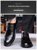 2025 Autumn British Style Genuine Leather Men's Three-Eyelet Business Formal Shoes