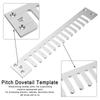 Multifunction Woodworking Tool Aluminium Practical Semipermeable Tenoner Pitch Dovetail Template Router Template