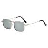 Retro Steamspunk Square Sunglasses Metal Frame Unisex Comfortable Daily Wear Sun Glasses Suitable for Driving Travel