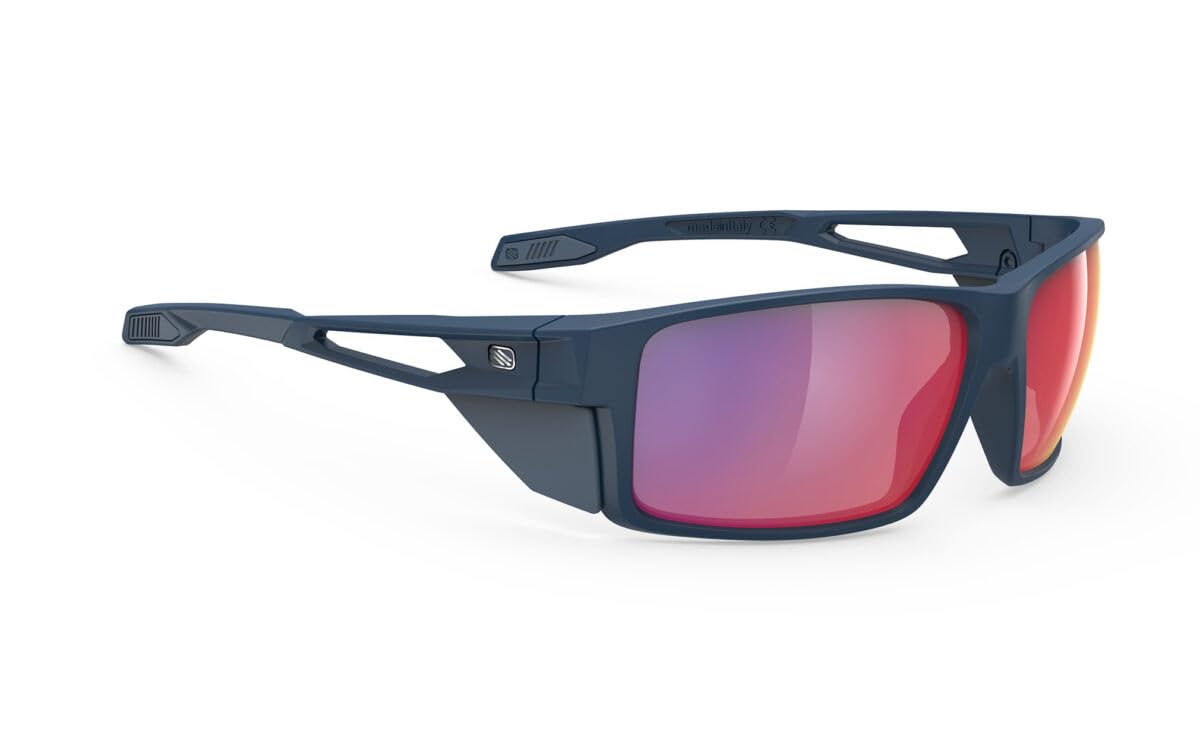 

Sunglasses Nyad Blue Navy Matte Frame Polar 3FX HDR Multi Laser Red Lens Lens 64mm [RUDYPROJECT] SP926247-0000 Width
