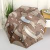 1pc Dogs Bones Fashionable Automatic Opening/Closing Folding Umbrella with 8 Bones, Windproof Portable, Daily Use074