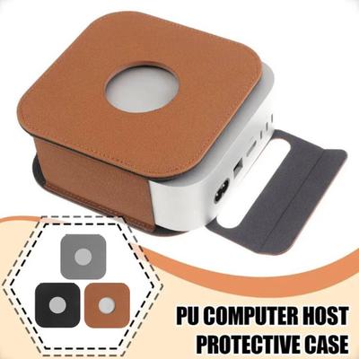Mini 4 Protective Cover Faux Leather Mini 4 Case Desktop Computer Host
