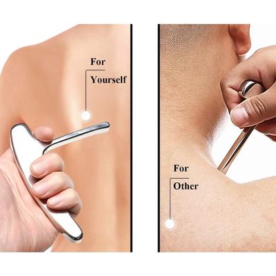 Stainless Steel Trigger Massage Tool - Deep Tissue Massage - Acupressure Tool For Myofascial Release Pain Relief