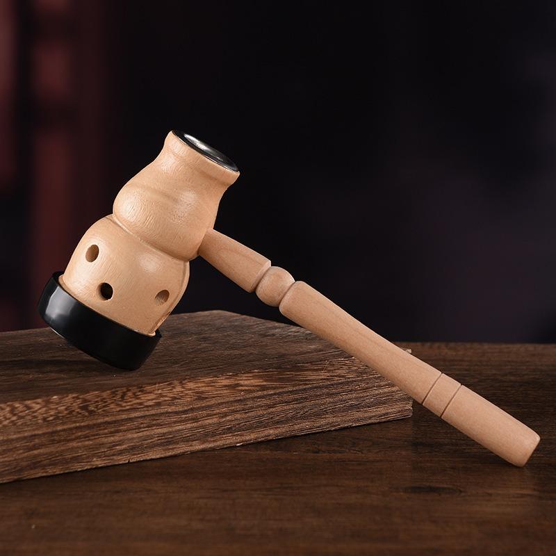 Ручная тыквенная мокса-терапия, бытовая мокса-коробка из массива дерева, противоожоговое оборудование для мокса-терапии 1pcs разноцветный