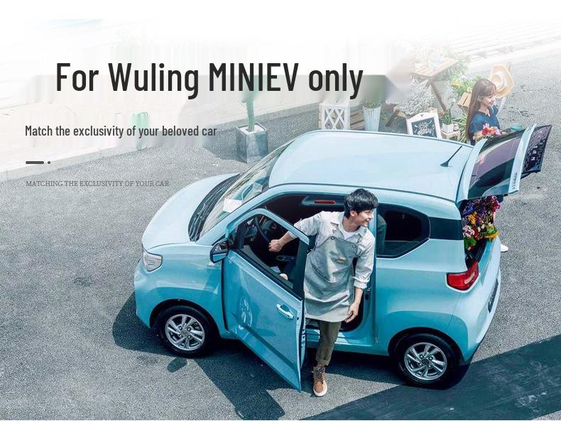 Winter Plüsch Lenkradbezug für Wuling Mini Auto - Niedlich und Frostschutz