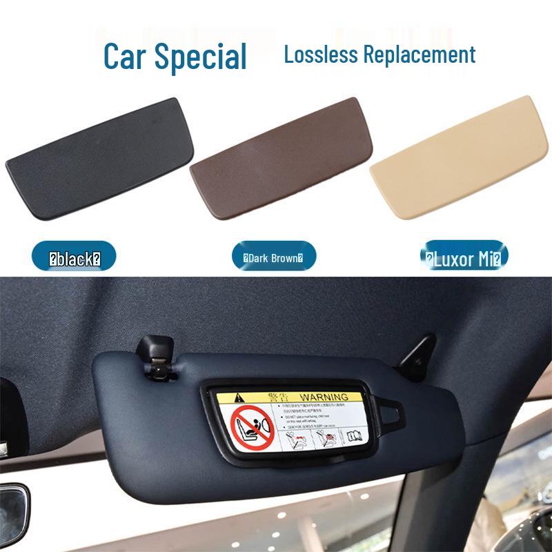 Porsche Carrera Cayman Boxster Sun Visor Makeup Mirror Cover Plate