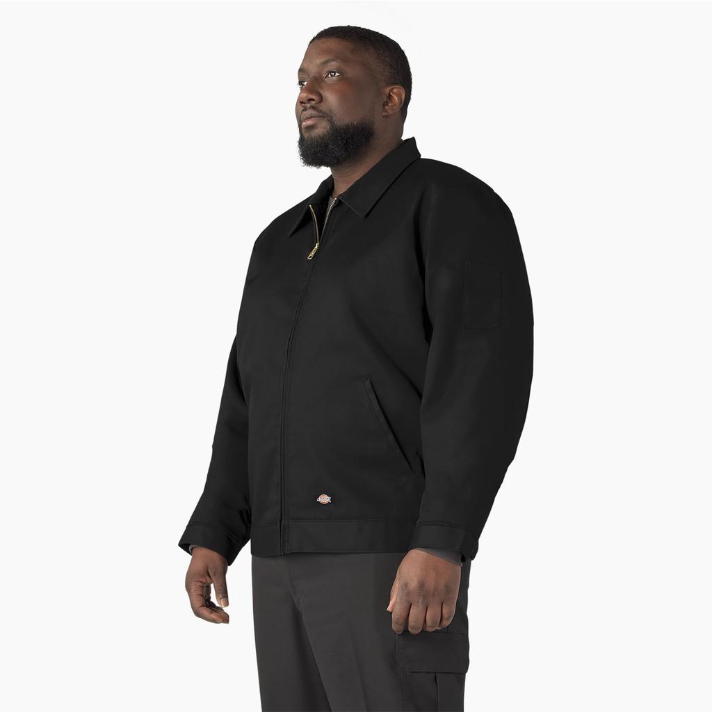 Dickies Insulated Eisenhower Front Zip Jacket Black Medium