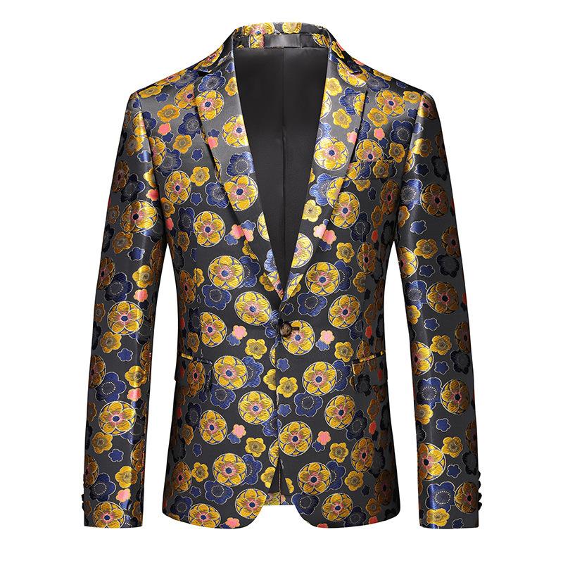 Men's Suit Large Size Suit Single West Slim Fit Fashion One Button