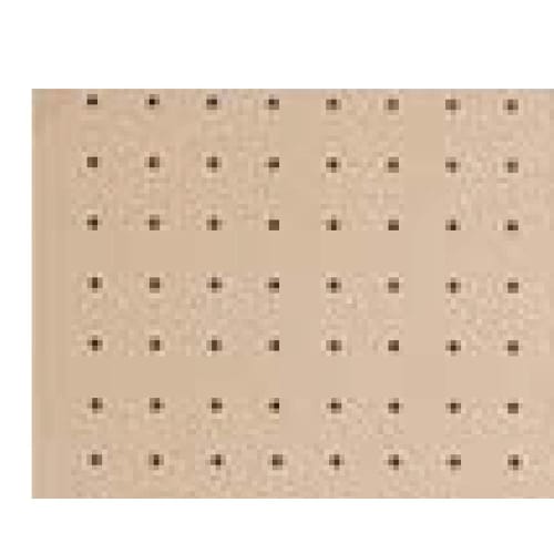 Hikari Punching Board, Frameless, Perforated Board, 600x1200x3mm, Solid Color, 1-Inch Hole Pitch (PGBDN-6120)