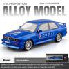 1/24 BMW M3 E30 Soda Version Boxed BMW Alloy Car Model, Suitable for Toy Cars for Children Aged 3-12 Years Old, Adults Can Collect Ornaments and Gifts
