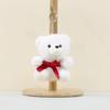 Bowknot Bow Arrow Teddy Bear Plush Keychain Toy Pendant Bag Decoration Gift