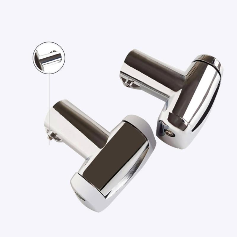 Adjustable 360 Degree Swivels Shower Curtain Rod 25mm Zinc Alloy Bathroom Hook Easy Installation