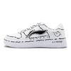 Li Ning Sports Life Collection Abrasion Resistant Slip Resistant Low top Skateboard Shoes Women's White Black AGCS420-6(Team131-)