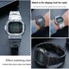Retro Stainless Steel Mod Kit for Casio DW-5600E/GW-M5610/GWB-5600 | Vintage Paisley Bezel & Band | Men's Watch Upgrade Set