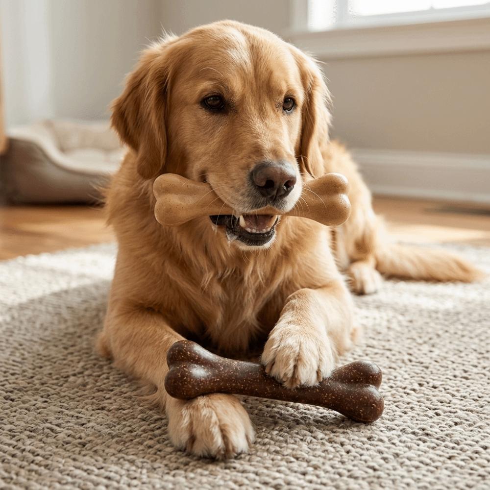 Wear Tough Dog Molar Stick Beef Scent Durable Bite Toy Indoor Outdoor Play