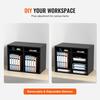 VEVOR Wood Literature Organizer, 12 Compartments, File Sorter with Removable Shelves, Mailboxes Slot for Office Home Classroom Mailrooms Organization
