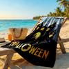 Halloween Beach Towel Soft Durable Quick-Dry Comfortable Lightweight Perfect for Traveling Yoga Camping and Swimming