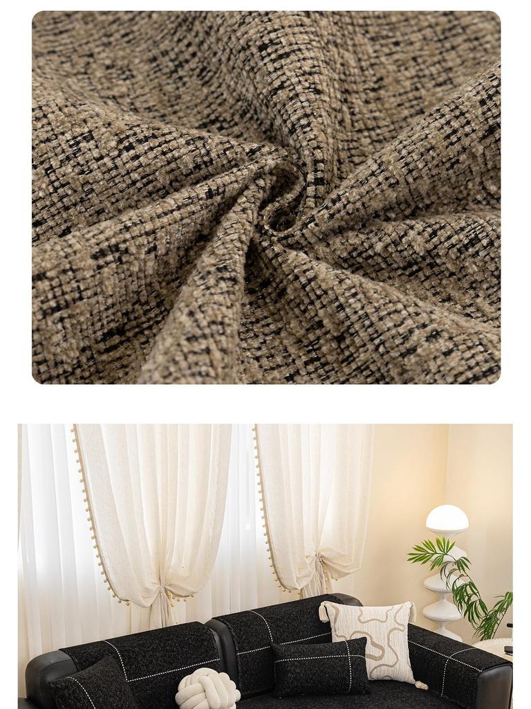 Universal Non-slip Leather Sofa Cushion Cover - All-Season, High-End Feel