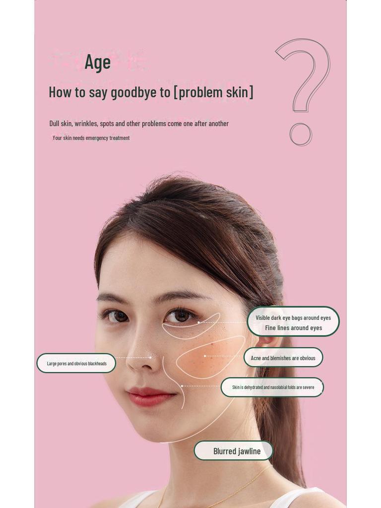 Xinlin ultralyd ansiktsinfusjons- og massasjeapparat for foryngelse og rensing