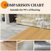 1PC 118.11x15.75inch Wood Grain Texture Self-adhesive Flooring Sticker Thick PVC Wallpaper Renovation Repair for Bedroom Cabinet