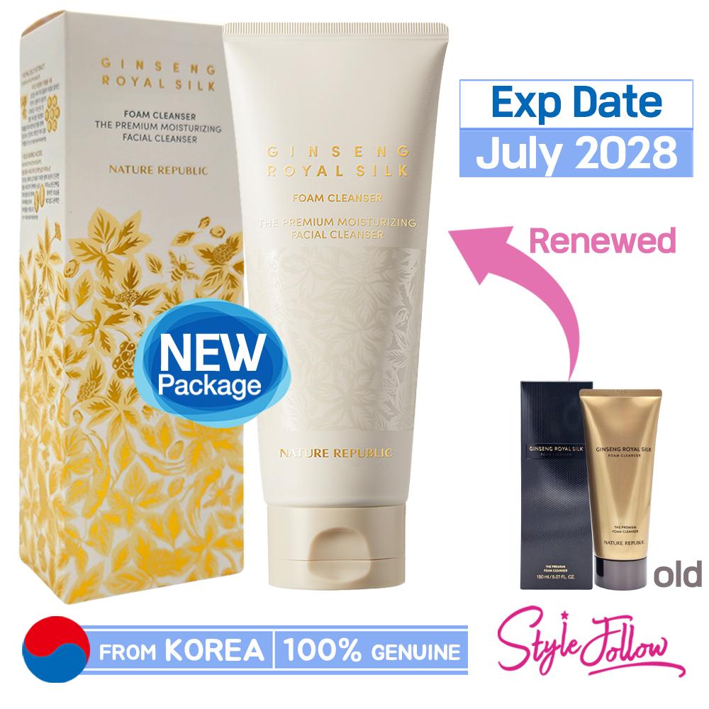 Nature Republic Ginseng Royal Silk Foam Cleanser 150ml