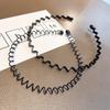 1-3Pcs Invisible Black Iron Metal Headband for Women Men Unisex Long Hair Sport Face Washing Wave Hairbands Hair Accessories New