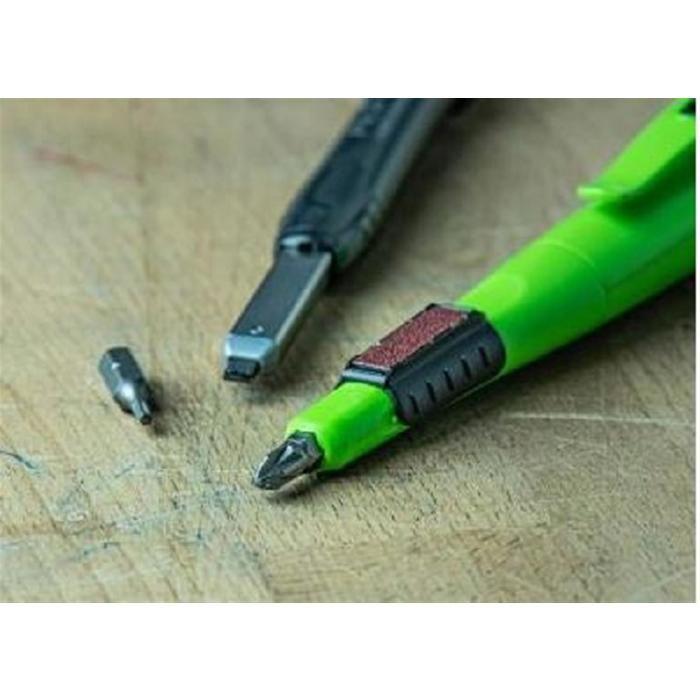 Carpenter's Pencil - BIG - Next Generation - Rechargeable - Printing Mechanism - Black