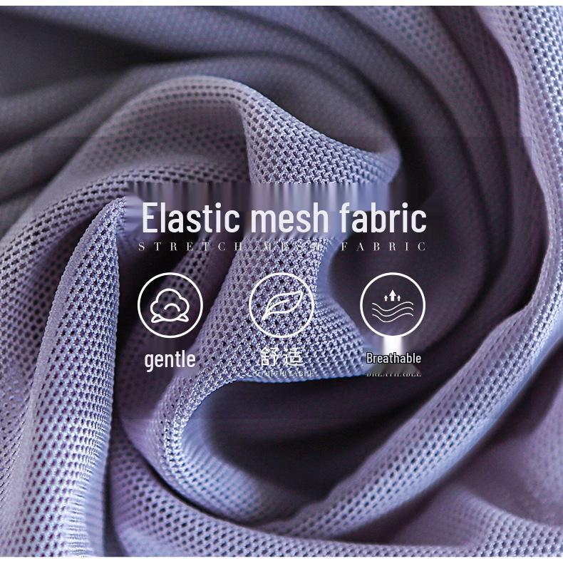 Elastic Mesh Diagonal Ballet Skirt: Women's Gymnastics Leotard Dance Practice Gauze Skirt, Half-Body