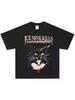 2025 Ice Nine Kills Band Rock Metal T-Shirt, amerikanisches Retro-Street-Kurzarm-Vintage, hochwertige Luxusmarke, Y2K-Design