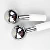 Stainless Steel Ice Massage Ball for Facial and Soothing Essential Oil Therapy